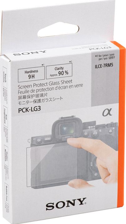 Produktbild Sony PCK-LG3 Glas-Displayschutz (Displayschutz)