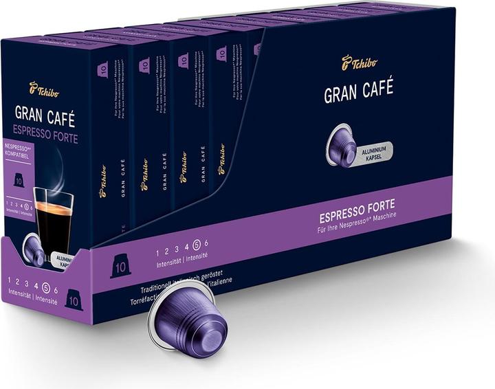 Actual product image Tchibo Gran Café Espresso Forte (10 x Port.)