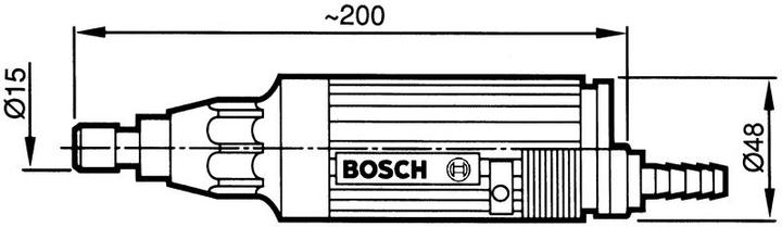 Produktbild Bosch Professional Druckluft-Geradschleifer (Geradschleifer, 320 W)