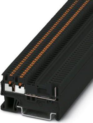 Produktbild Phoenix Contact PT 1,5/S-TWIN/1P BK 3212363 Durchgangsklemme 0.14 mm² 1.50 mm² Schwarz 50 St.