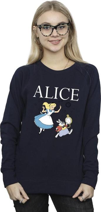 Produktbild Disney Alice im Wunderland Folgen Sie dem Kaninchen Sweatshirt (XL)