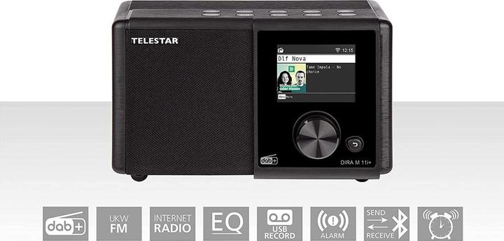 Image du produit Telestar Dira M 11i + (DAB+ DAB, VHF, FM, Webradio, WiFi, Bluetooth)