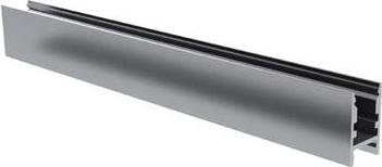 LEDsON ALU-SWISS - PROFIL D'ALUMINIUM POUR BARRES LED - Étroit 6-8 mm - ALUMINIUM ELOXIÉ - ARGENT - 2 m (200 cm)
