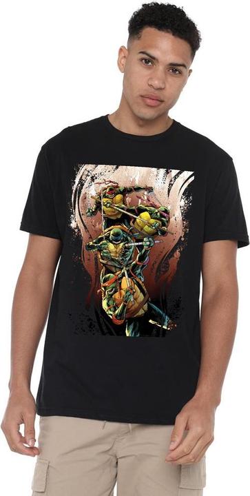 Image du produit Teenage Mutant NT - T-shirt EARTHY RAINBOW WARRIORS - Homme (XL)