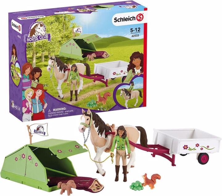 Image du produit Schleich Séjour au camping d'Horse Club Sarah
