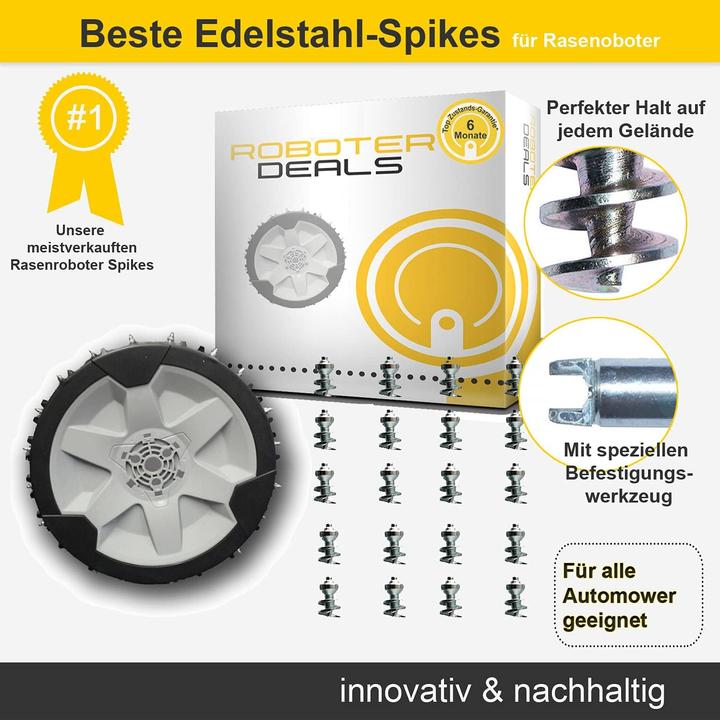 Produktbild Roboter Deals Spikes (Mähroboter, Gartenmaschinen Ersatzteile)