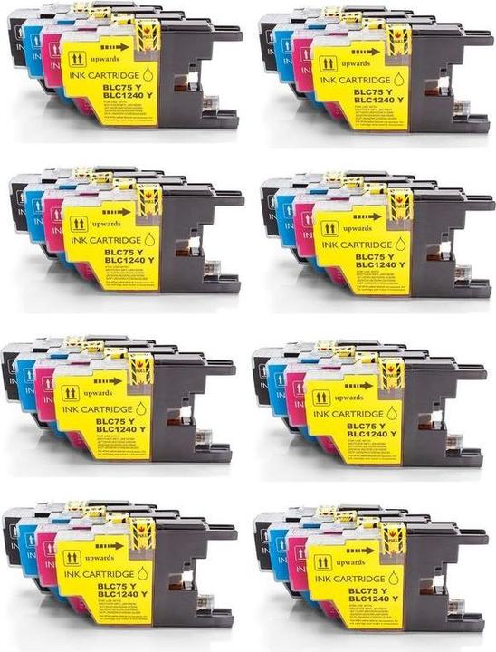 Produktbild Hermex Kompatible Tintenpatrone XL für Brother MFC-J825DW (M, Y, C, BK)