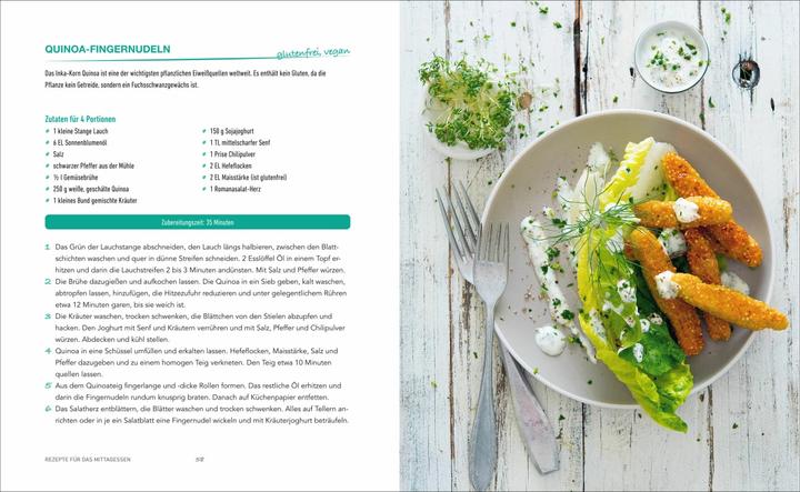 Image du produit Das Protein-Kochbuch: Gesund, fit und schlank durch pflanzliche Proteine - Die perfekte Alternative (Allemand, Rose Marie Donhauser, 2019)