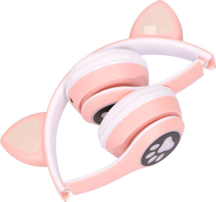 Produktbild Extralink Kids Cat Ears Wireless Headphones Pink