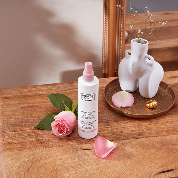 Image du produit Christophe Robin Brume volume naturel à l'eau de rose (150 ml)