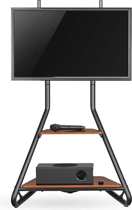 Image du produit Nedis Support TV au sol | 37 - 75 " | poids maximum supporté par l'écran : 40 kg | Design Bauhaus | (75", 40 kg)