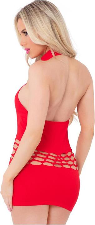 Actual product image Pink Lipstick Womaniser Seamless Dress (One size)