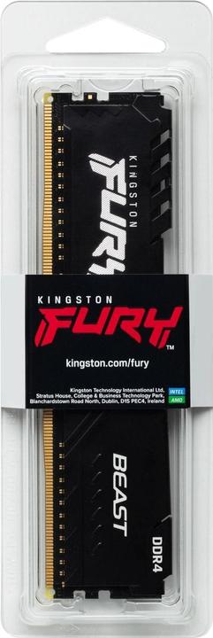 Produktbild Kingston FURY Beast (1 x 4GB, 2666 MHz, DDR4-RAM, DIMM)