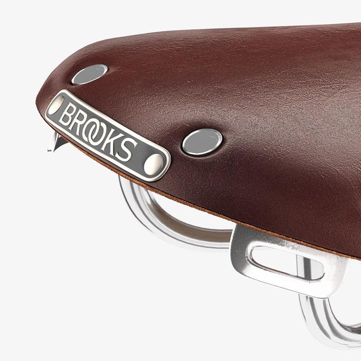 Actual product image Brooks England B15 Swallow Chrome