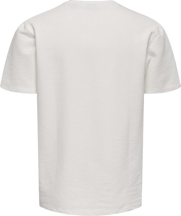 Image du produit Only & Sons Onskian Life Reg Seersucker Ss Tee (L)