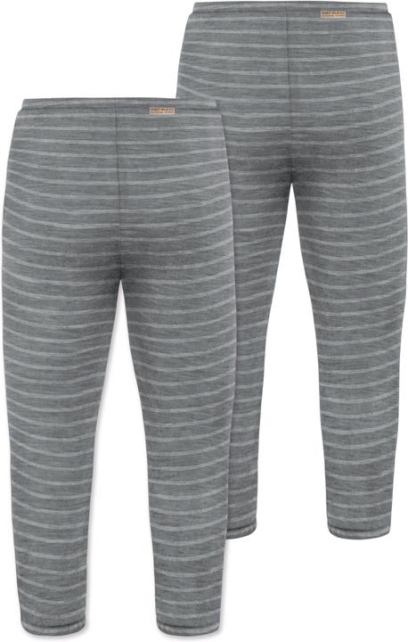 Actual product image Normani 2-pack baby merino trousers with feet - 9537 (92)