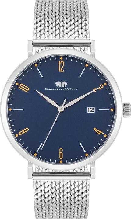 Quarzuhr Arakon II Edelstahl Silber - 34094 (Analoguhr, 42 mm)