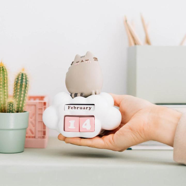 Image du produit NoName PUSHEEN - Calendrier Perpétuel 3D en Résine - '10x12x13cm (10 x 13 cm, Couverture rigide)