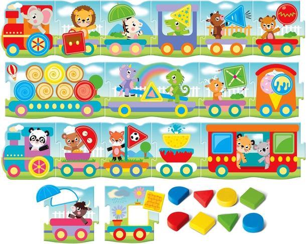 Immagine prodotto Clementoni Montessori Baby Il Trenino delle Forme