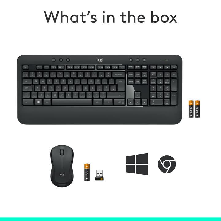 Produktbild Logitech MK540 Advanced (CH, Kabellos)