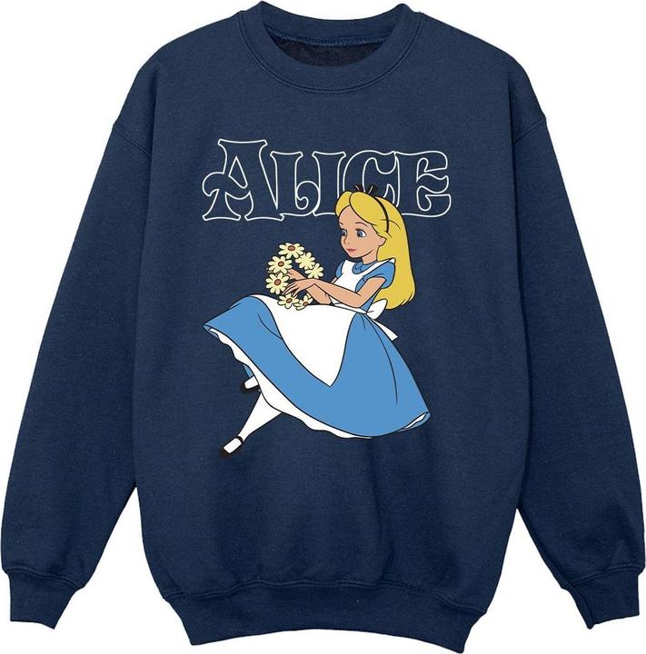 Produktbild Disney Alice In Wonderland Flowers Sweatshirt Mädchen (128)