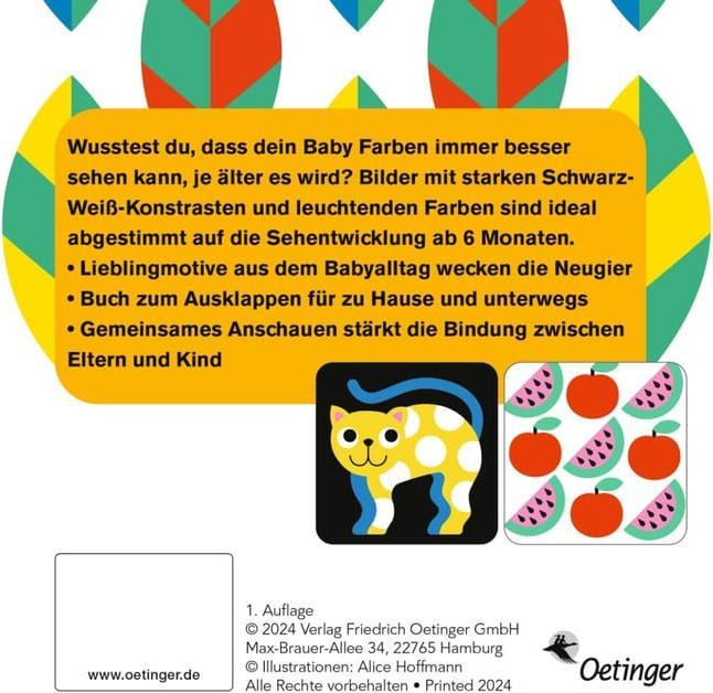 Actual product image First pictures for baby eyes. 6-9 months (German)