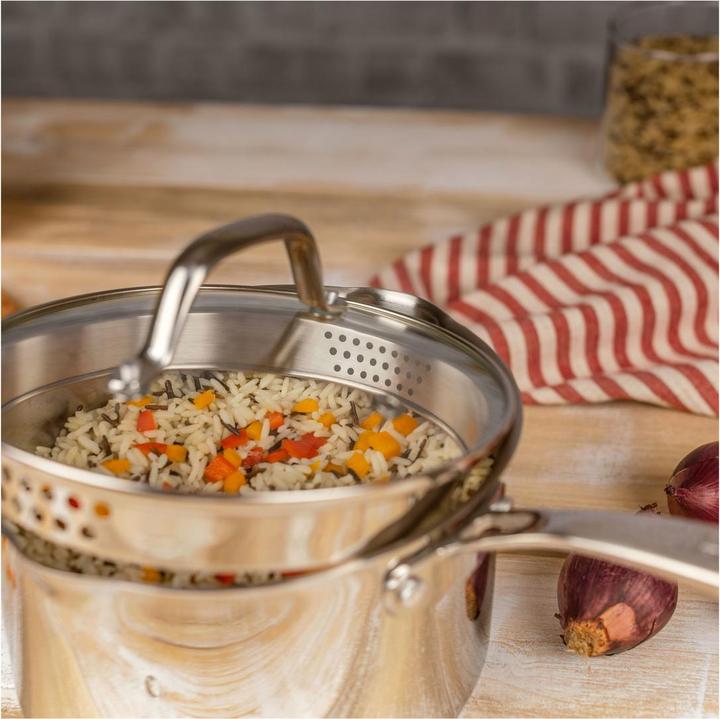 Image du produit Kuhn Rikon ALLROUND PLUS Casserole à manche (18 cm, Casserole à manche, Acier inoxydable)