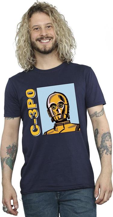 Produktbild Star Wars C3PO Line Art TShirt (XL)