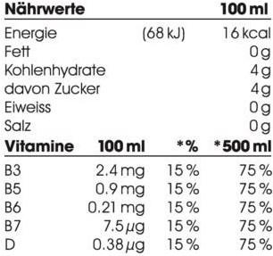 Actual product image Focuswater Revive (Orange, 6 x)