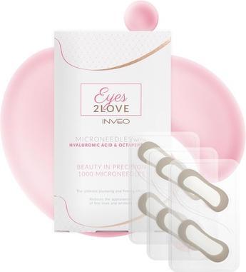 Produktbild Inveo Eyes2Love Hydrogel Pads With Hyaluronic Acid Microneedles With Peptides 2Pcs (Patches)