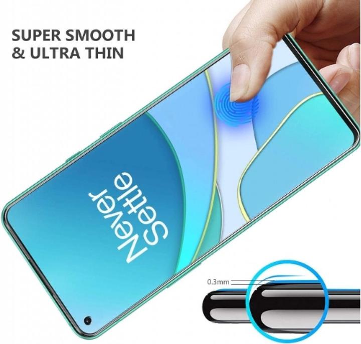 Produktbild Screenguard OnePlus 9 Pro Panzerglas Schutzfolie Case Friendly Design (1 Stück, OnePlus 9 Pro)