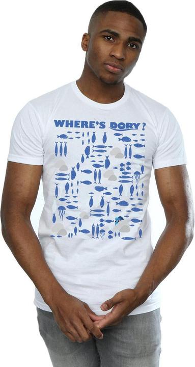 Immagine prodotto Disney Finding Dory Where's Dory? Maglietta Uomo (M)
