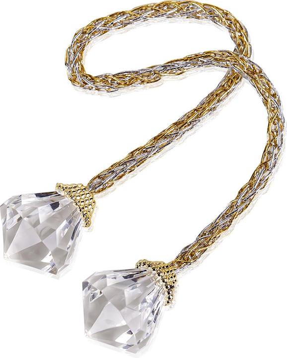 Image du produit Accentra Cordon bicolore avec pendentif diamant, lot de 10/50/500 Sans EAN- toujours 10 pièces en polybag