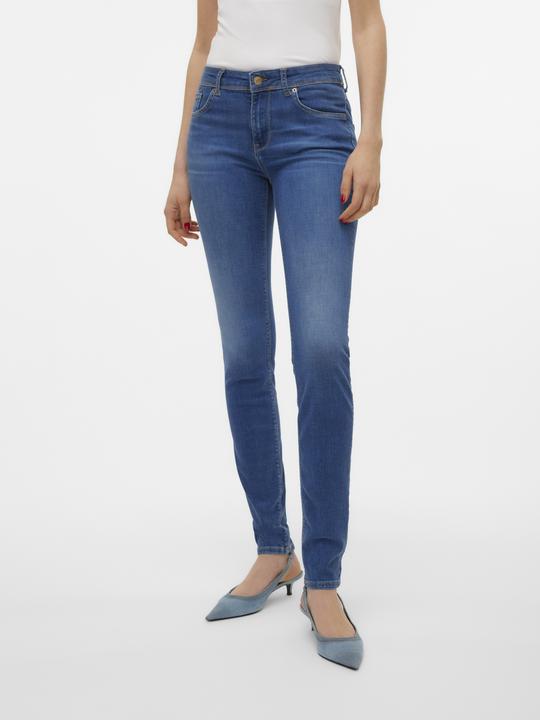 Actual product image Vero Moda VMLUX Mid Rise Jeans Slim Fit Jeans (34)