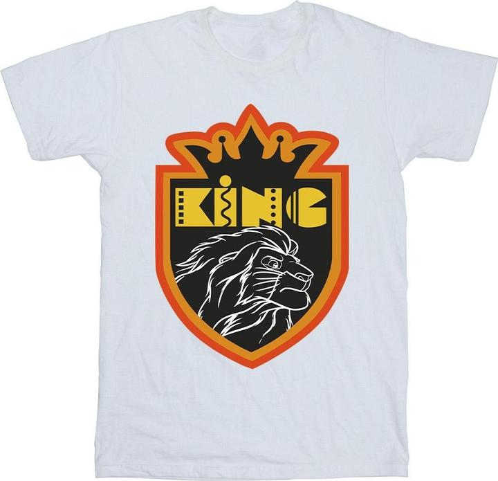 Actual product image Disney Mens The Lion King Crest T-Shirt (XL)
