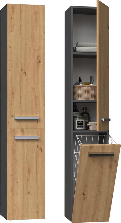 Topeshop Armoire de rangement (174 x 31 x 31 cm)