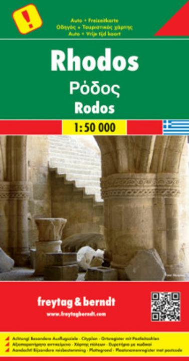 Produktbild Lider 1:50.000 Karte der griechischen Insel Rhodos