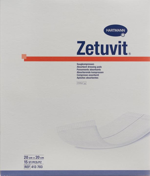 Produktbild Zetuvit Absorptionsverband 20x20cm steril