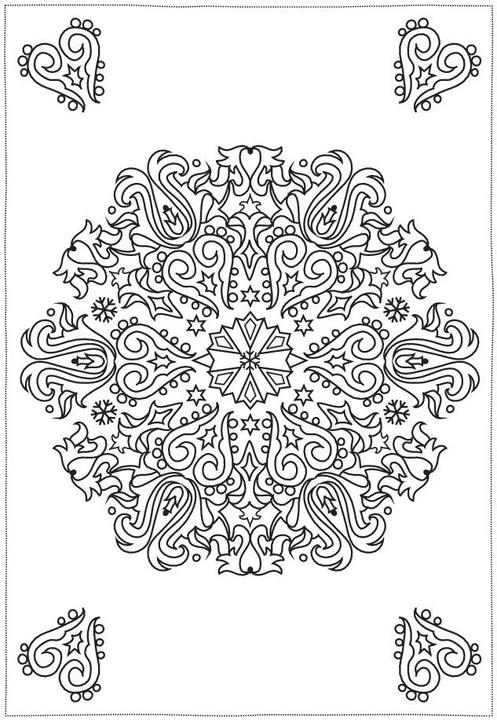 Produktbild Ausmal-Postkarten Kunstvolle Mandalas | 20 Karten (20 Stk.)