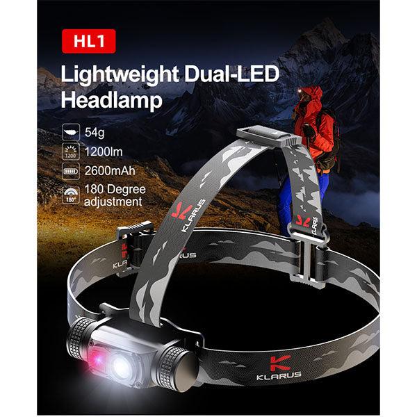 Immagine prodotto Klarus HL1, 1.200 lumen (1200 lm)