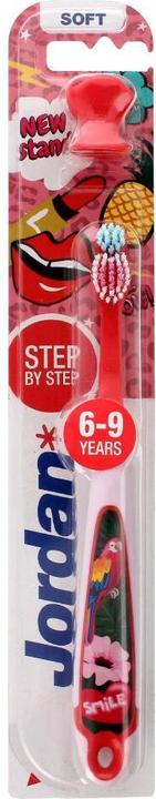 Actual product image Jordan Step By Step Toothbrush For Children 6-9 Years Soft 1Pcs. (Soft, 1 x)