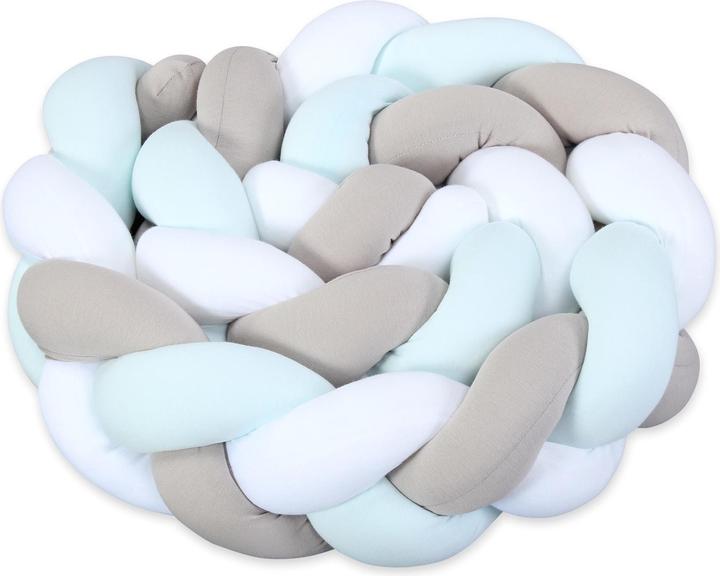 Image du produit Tobi Serpent à nid tressé grand blanc/beige/aqua
