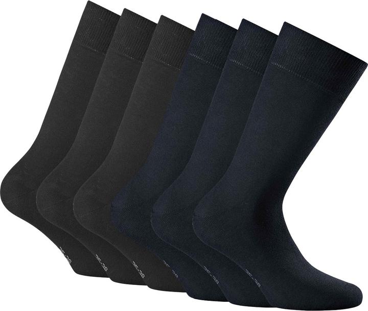 Produktbild Rohner Socken Business Bequem sitzend cotton II 6er Pack (6er Pack, 43 - 46)