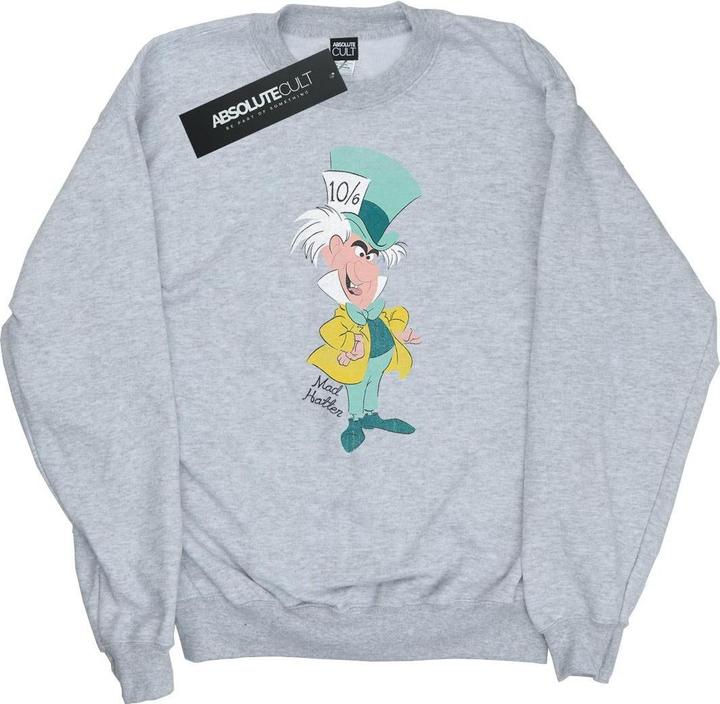 Actual product image Disney Womens/Ladies Classic Mad Hatter Sweatshirt (XS)