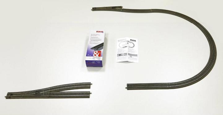 Immagine prodotto Piko Binario A con zavorra Set di binari C (Traccia H0)