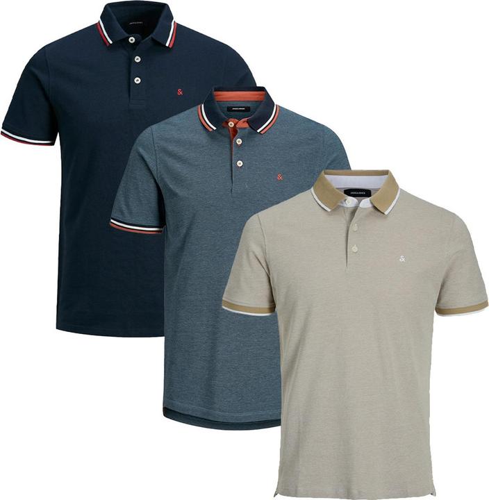 Blau, Dunkeblau, Beige