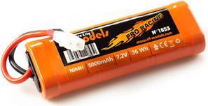Image du produit DF-Models Pack Racing NiMh 7,2V 5000mAh Tamiya (7.20 V, 5000 mAh)