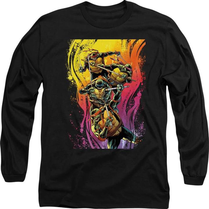 Produktbild Teenage Mutant NT Hot Rainbow Warriors TShirt (L)