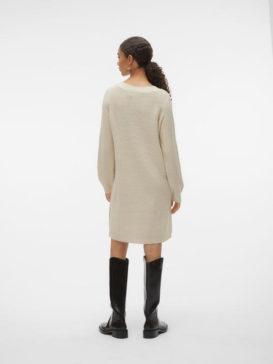 Immagine prodotto Vero Moda VMTINI LS V-NECK SHORT DRESS BOO Vestito lavorato a maglia (XS)