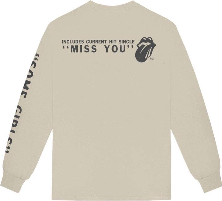 The Rolling Stones Adult Some Girls TShirt aus Baumwolle